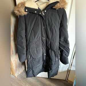 ✨ Kate Spade New York Long Puffer Coat – Black (XL) ✨